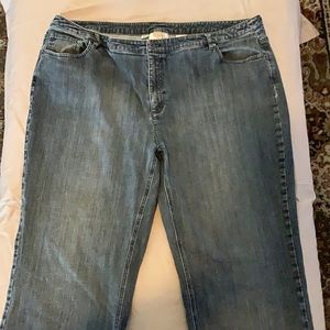 Talbots Straight Leg Jeans  22W